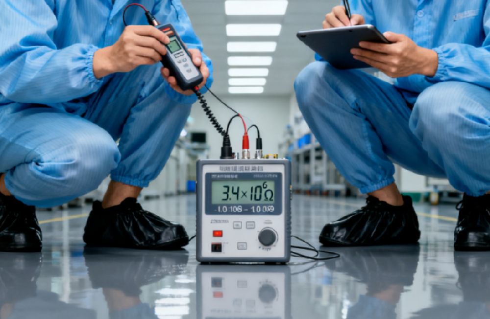 防靜電地坪漆檢測標準